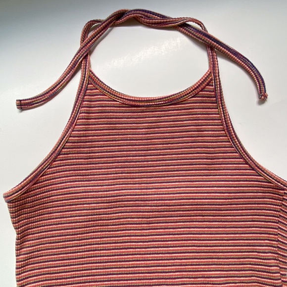 Gap Summer Halter Top Striped Cotton - Picture 7 of 10